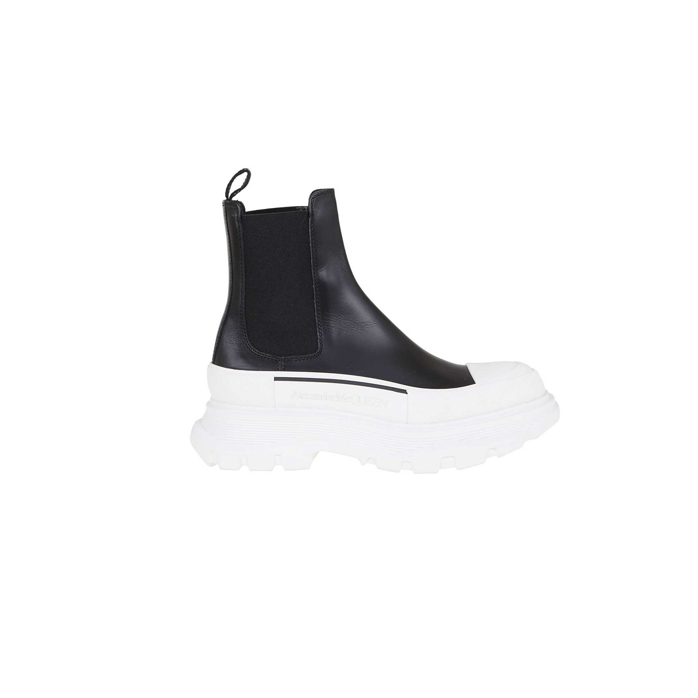 ALEXANDER MCQUEEN CHELSEA TREAD BOOTIE 635714WHZ611071